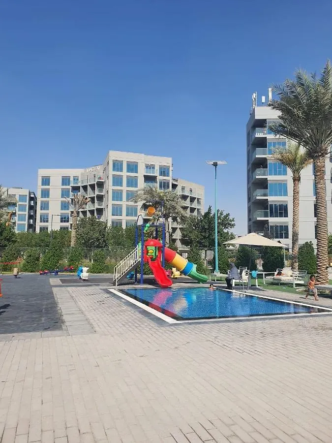 Cozy 1-Bedroom Apartment In Dubai South With Pool